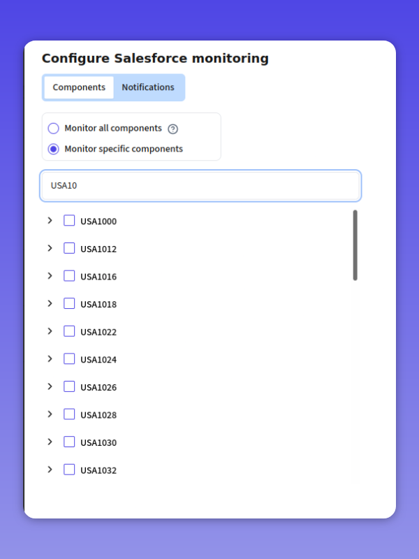 Easier and fastercomponent filtering