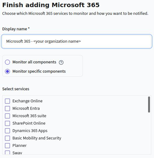 IncidentHub integration for Microsoft 365